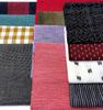 Kurume Kasuri Fabric Half Set 12 8 Plain and Striped 50cm x 50cm 4 Patterned 50cm x Width (Colorful / Varieties) - + 50cm, 37-39cm