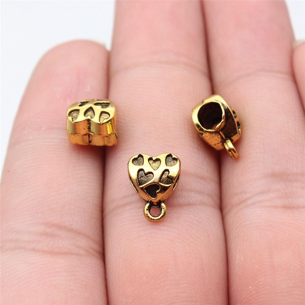 Accessories Parts Pendant Head Bend Tube Kids' Jewelry Materials ZA042