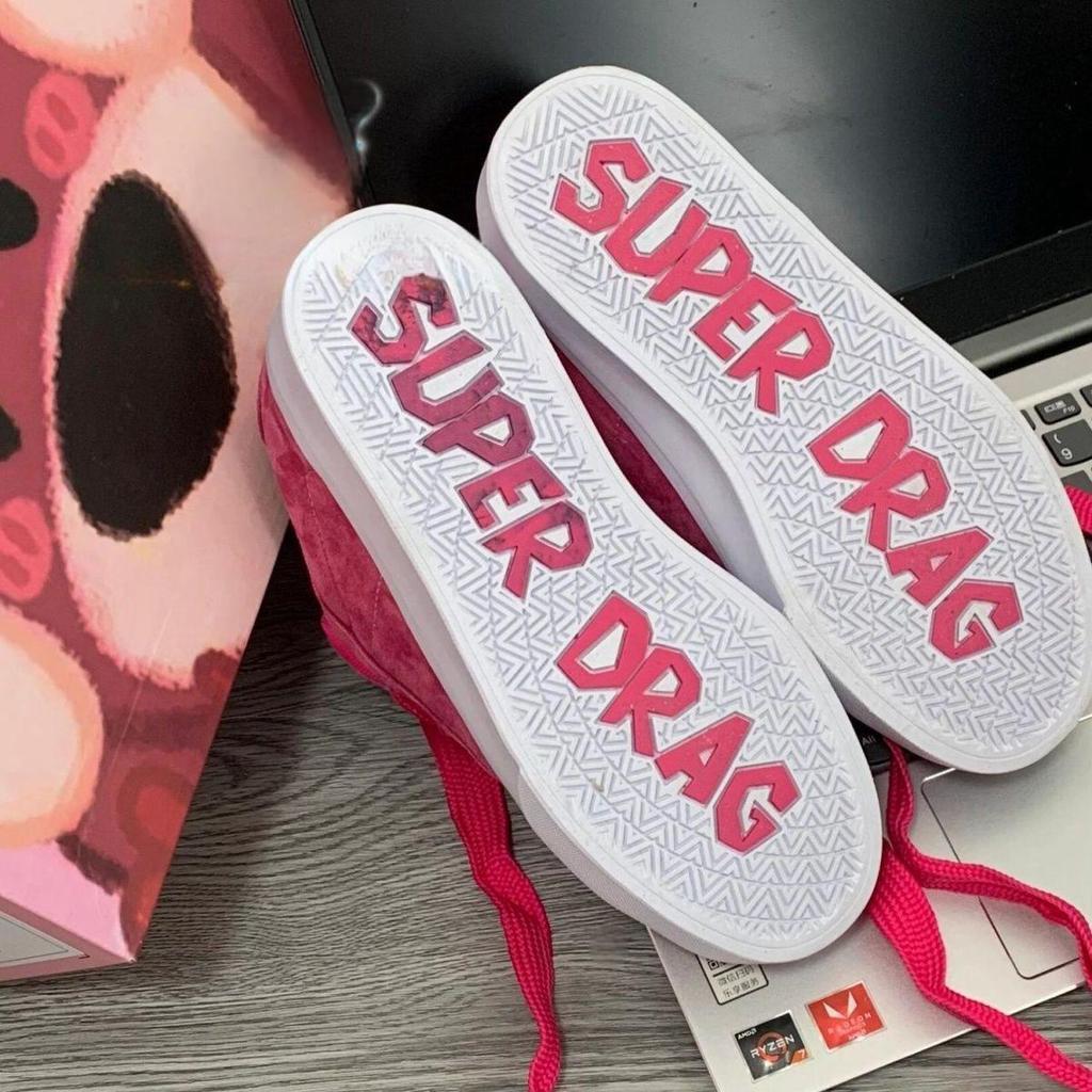 Original Dragon Fruit American Bread Shoes Women's Ins Niche Retro Casual Shoes Shock-absorbing and Wear-resistant Sports Shoes