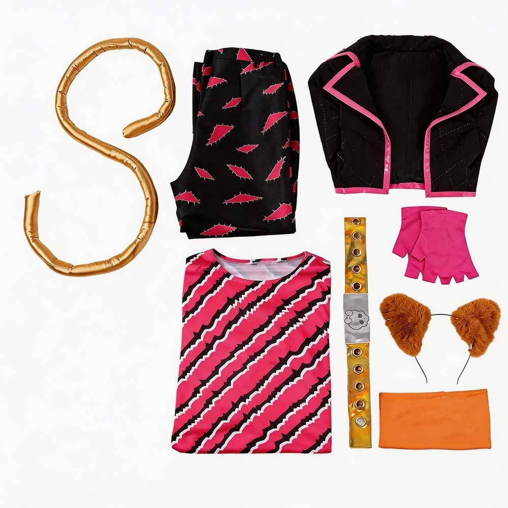 Monster High Toralei Stripe Cosplay Costume