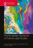 The The Routledge Handbook of Cultural Legal Studies Book