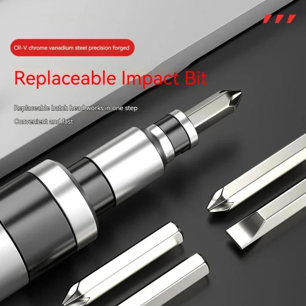 Reversible Manual Impact Driver Set (7/13 PCS) - Durable Hand Tool for Disengaging Rusted/Frozen Bolts