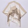 AEC hand-sewn edge thickened and lengthened open hot-selling cape air conditioner warm decorative shawl scarf