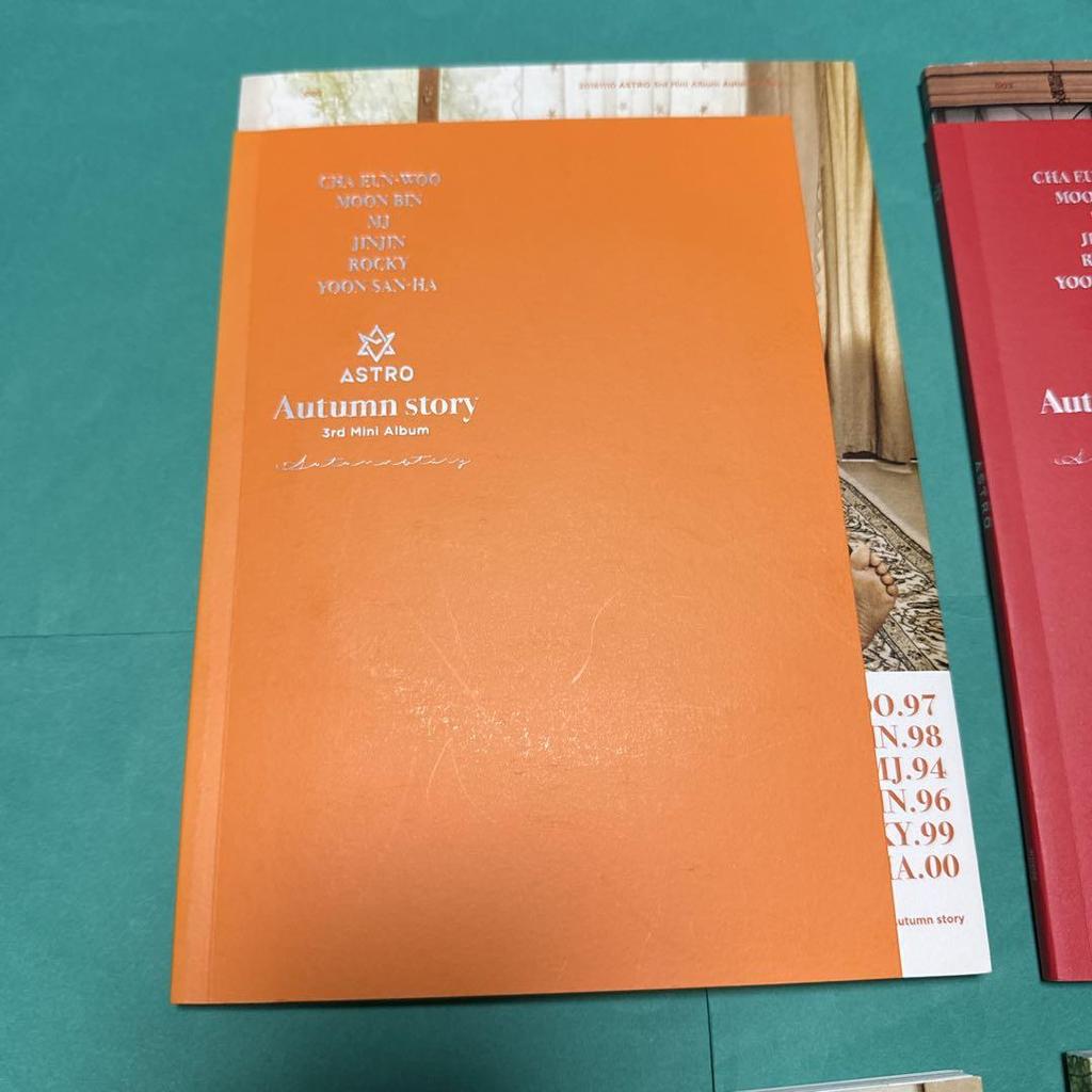 [USED] ASTRO Four Seasons Album Cha Eunwoo Trading Card ID Photo Eunwoo Spring