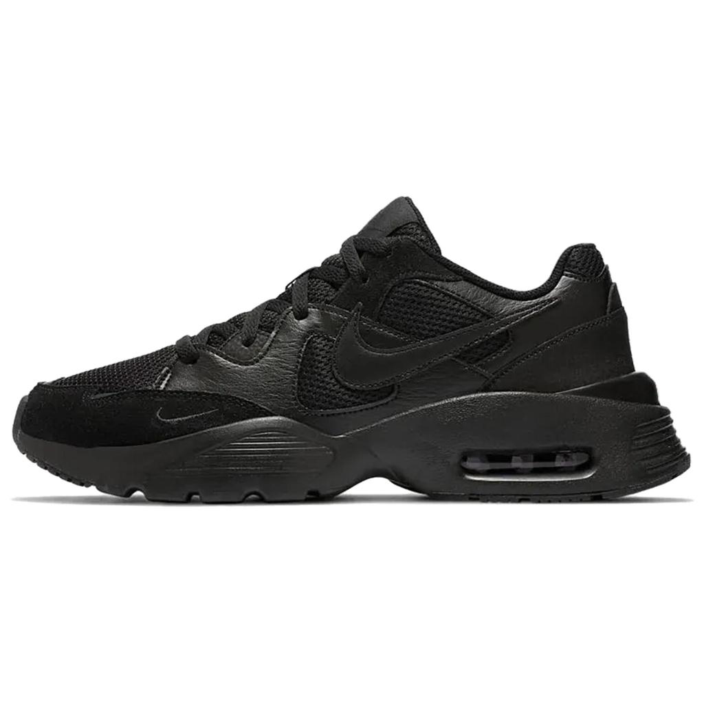 Nike Air Max Fusion Low top Running Shoes Men's Black White Green CJ1670-001(Team62-EXX)