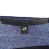 ALESSANDRO DELL ACQUA Long Sleeve Knit 48 Navy System Sweater Women Used