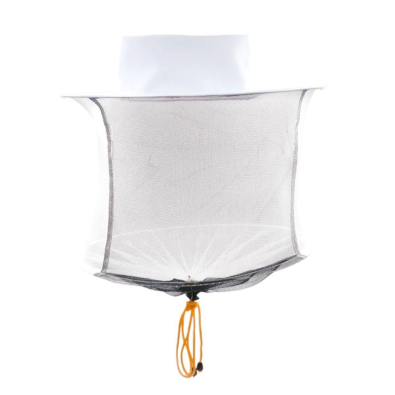 

1 шт. Защитная шляпа пчеловода Анти-пчелиная Белая шляпа-сетка Комбо Шляпа пчеловода Маска-сетка от насекомых Защита пчеловодства Пчеловод