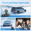 WIFI Dash Cam for Car 2/3 Channel Front Rear Camera 1080P Video Recorder Dashcam Black Box Car DVR OptionalRear View Camera
