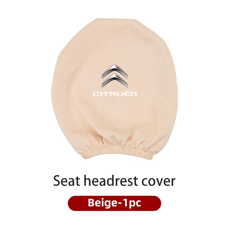 Pokrowiec na zagłówek samochodu Miękki pokrowiec na zagłówek siedzenia Pokrowiec na zagłówek samochodu Pokrowiec pyłoszczelny Do Citroen C4 C3 C5 C1 C2 Berlingo Celysee