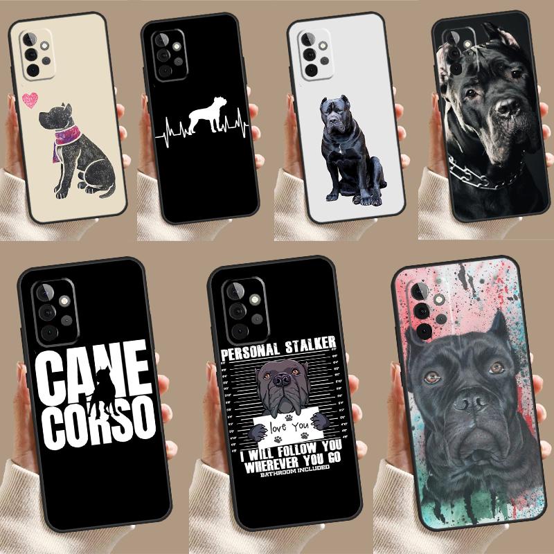 Italian Cane Corso Mastiff Dogs Case For Samsung Galaxy A55 A35 A25 A15 A14 A34 A54 A53 A33 A23 A13 A12 A52 A51 A32 Cover