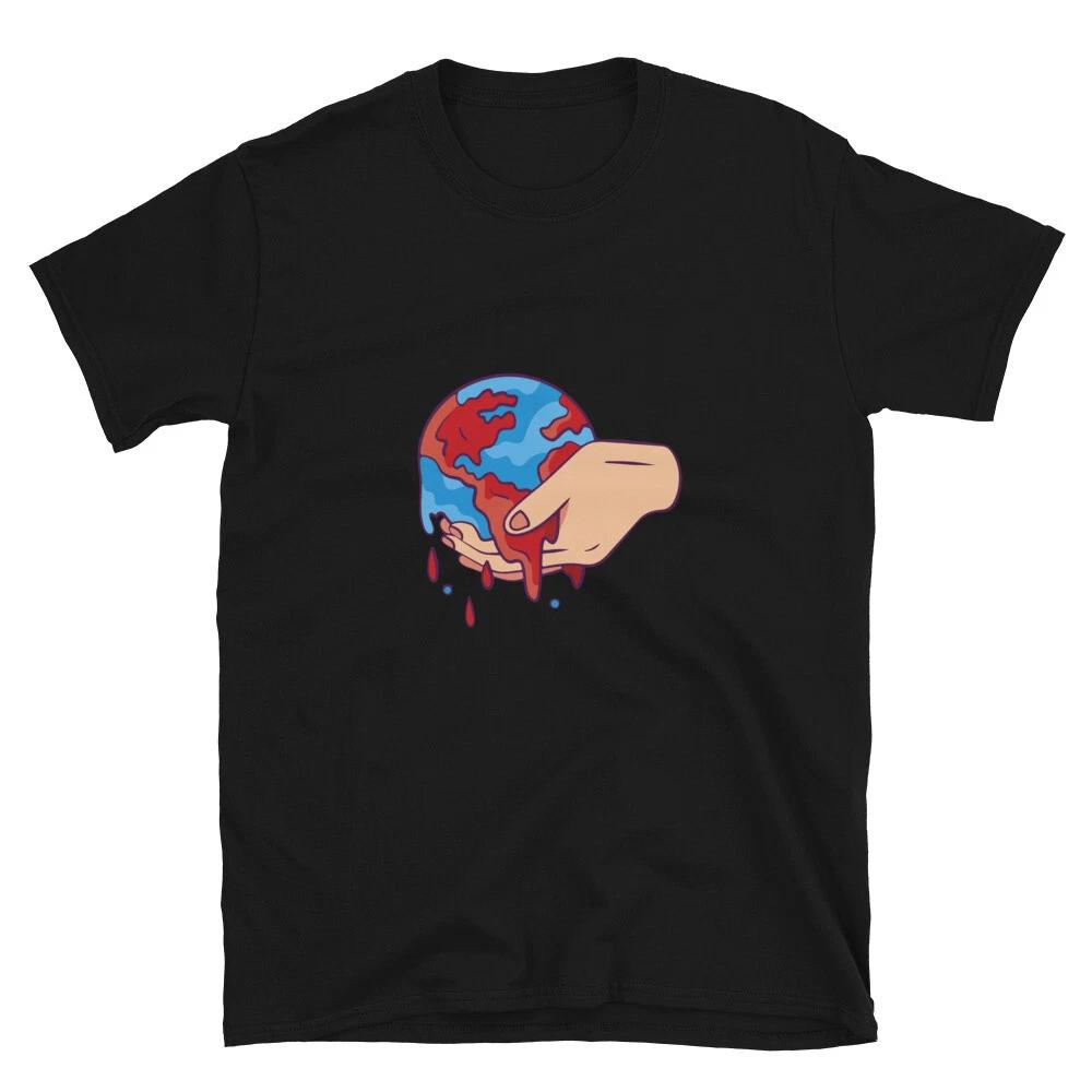 

Earth I Melting Global Warming Classic Fit T-Shirt S
