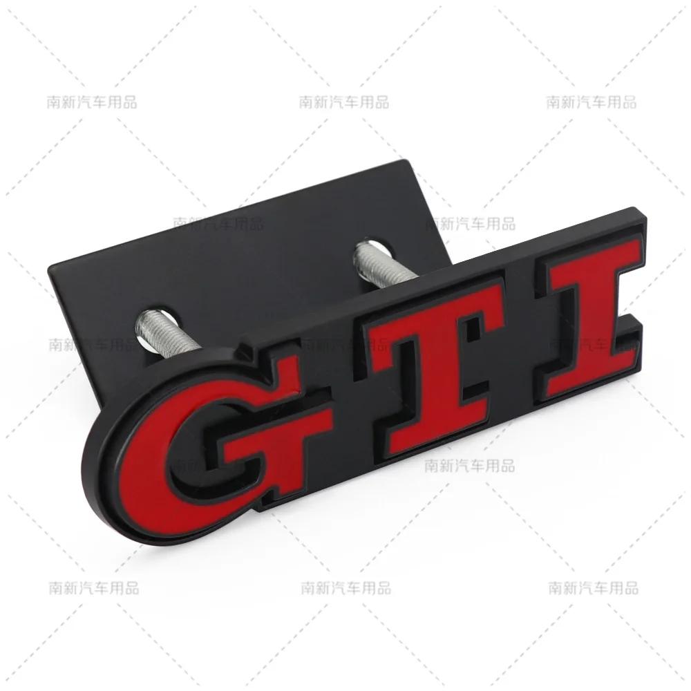 For VW Volkswagen Jetta MK5 Golf 3D Metal Car Grille Sticker GTI Emblem For Volkswagen Golf 5 Polo XMDJK6 Golf 7 5 6 Mk6 7 R 7 Gtd Mk7