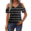 Women's T-Shirt Elegant Casual Shirt Printed Short Sleeve Summer Top Loose Fit