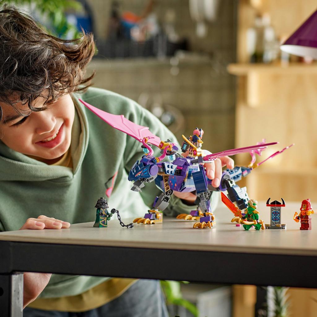 LEGO Ninjago Master Dragon Lon-Tu Toy - Birthday Present - Building Blocks - Boys, Girls, Children Ages 7, 8, 9 - Elementary School Students - Animals