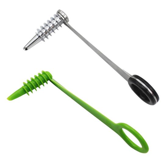 Stainless Steel Vegetable Spiralizer 360 Degrees Rotary Slicer for Cucumber Carrot Potato BPA-Free Ergonomic Handle & Sharp