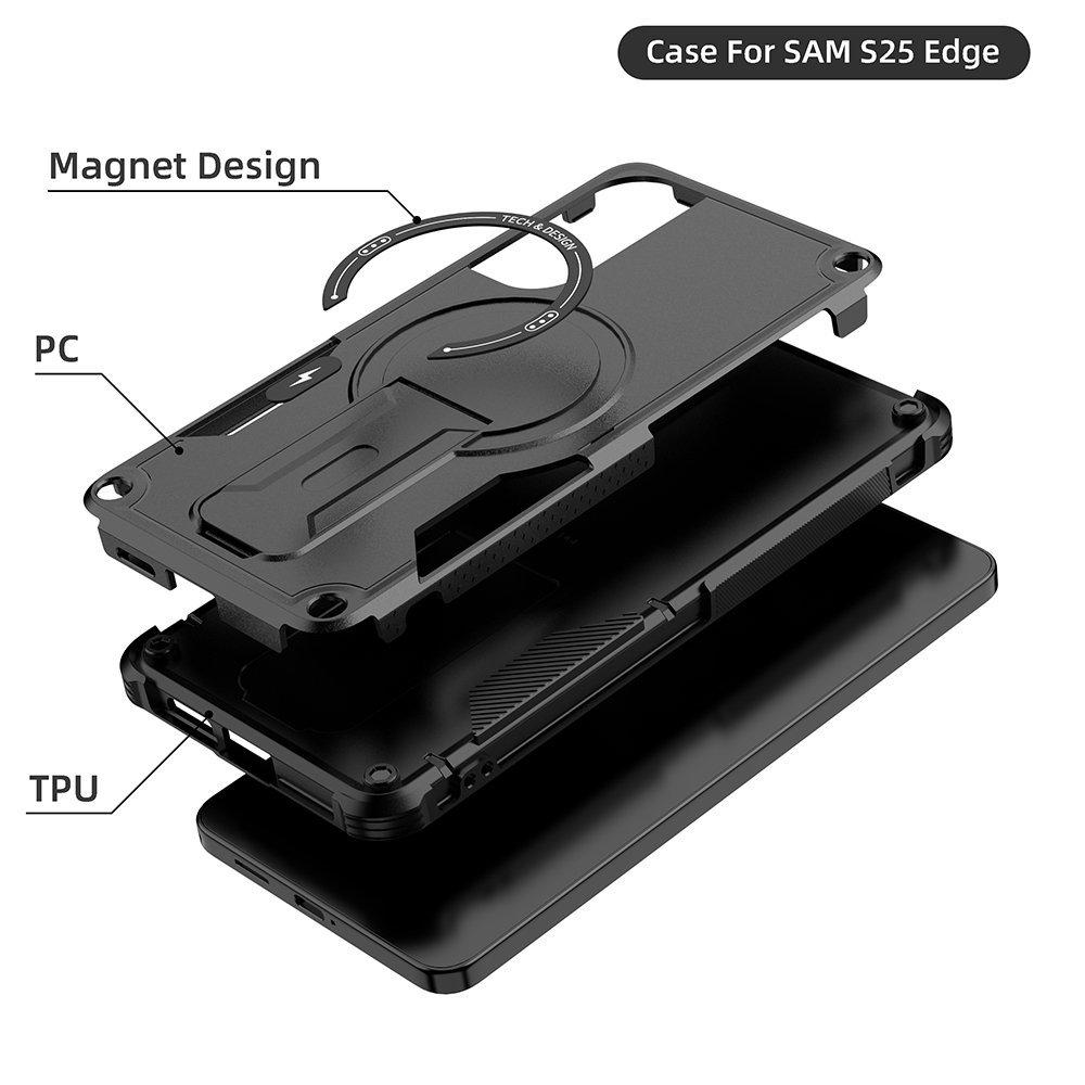 Phone Case for Samsung Galaxy S25 Edge S24 S22 Ultra S23 Plus A56 A36 A26 A16 A55 A25 A15 A05 A05S A35 A14 A54 5G Bracket Cover
