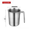 304 Stainless Steel Measuring Cup with Lid