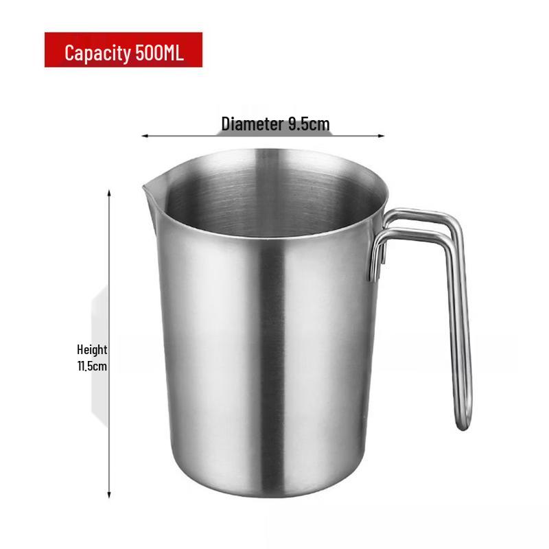 304 Stainless Steel Measuring Cup with Lid