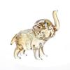 Funny Crystal Elephant Statue Modern Desktop Crystal Ornaments Baby Elephant Ornaments  Office