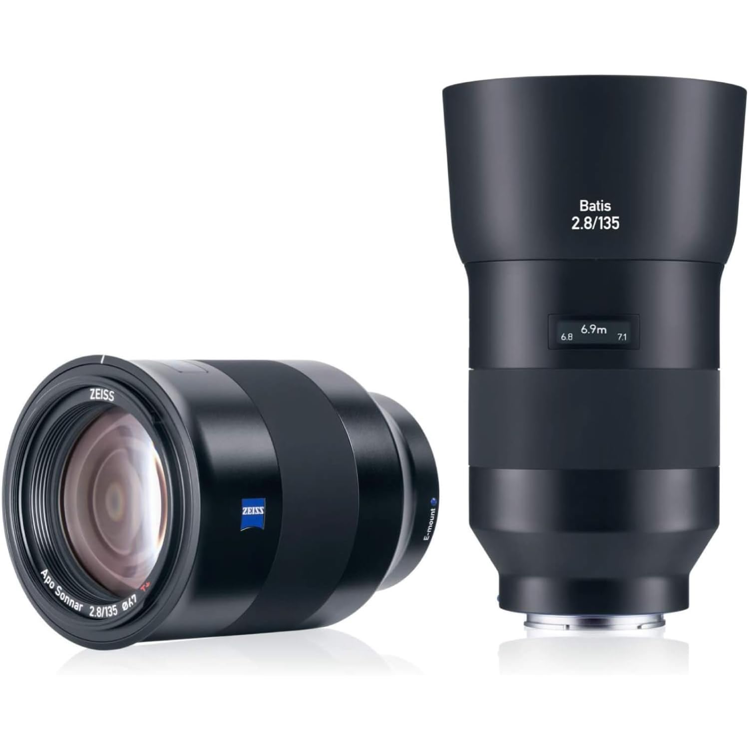 

Однофокусний об єктив Carl Zeiss Batis E Mount 135 мм повного розміру сумісний 800662 2.8/135 F2.8 чорний