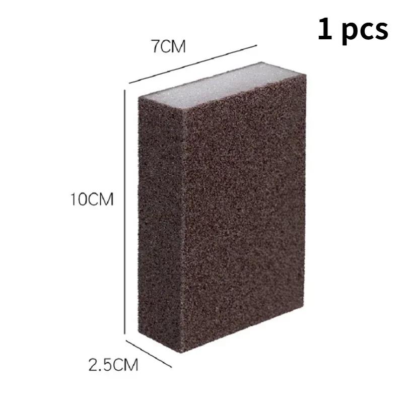 Diamond  Sand Sponge Rust Removal Brush Cleaning and  Polishing Brush  Pot BottomBrush  Pot KitchenCleaning Tool Durable Sponge