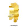 2mg Pure Gold Beckoning Cat Phone Sticker - Good Luck Gift