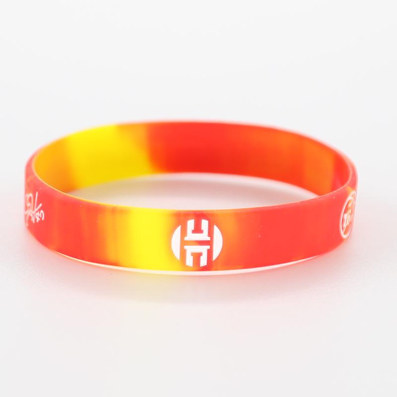 Thickened Luminous NBA Basketball Silicone Wristband: Harden, LeBron, Curry, Irving Edition