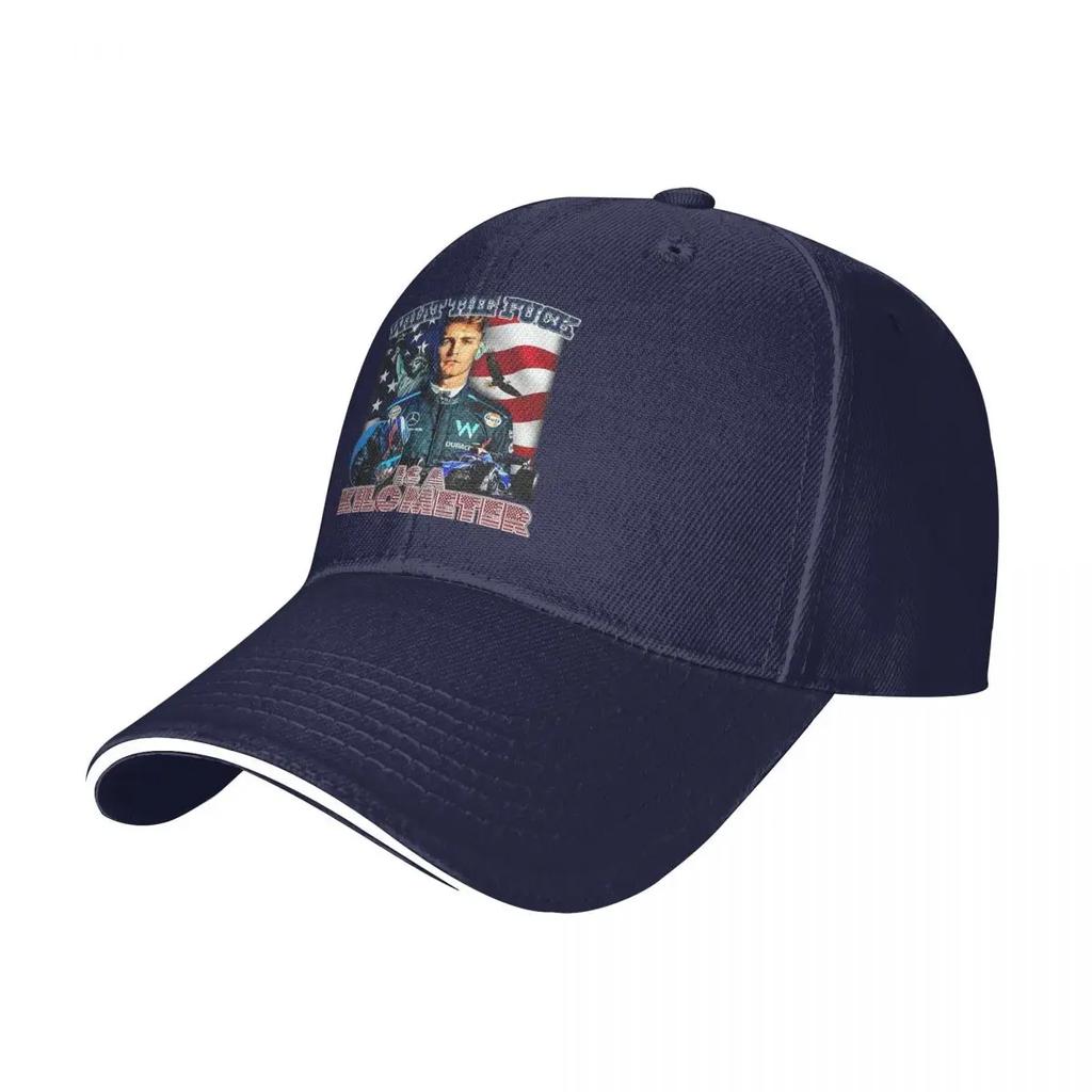 Logan Sargeant WTF IS KILOMETER Hat Caps Unisex Baseball Cap Summer
