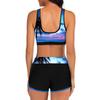 2025 Women's Split Swimsuit: Multi-Color European & American Beach Sports Swimwear