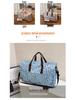 Large Capacity Lightweight Foldable Water-Resistant Cartoon Travel Duffle Handbag