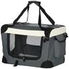 51cm Foldable Pet Carrier, with Cushion, for Mini Dogs and Cats - Grey