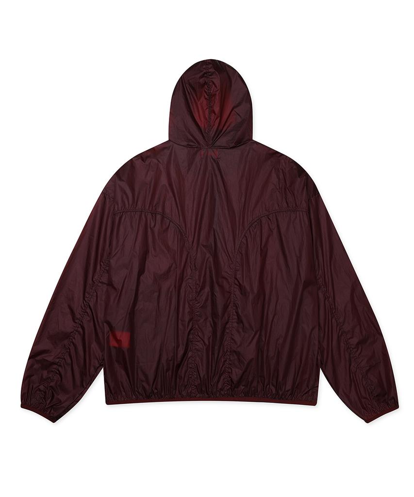 Grailz Essential Geometry Windbreaker [Burgundy]