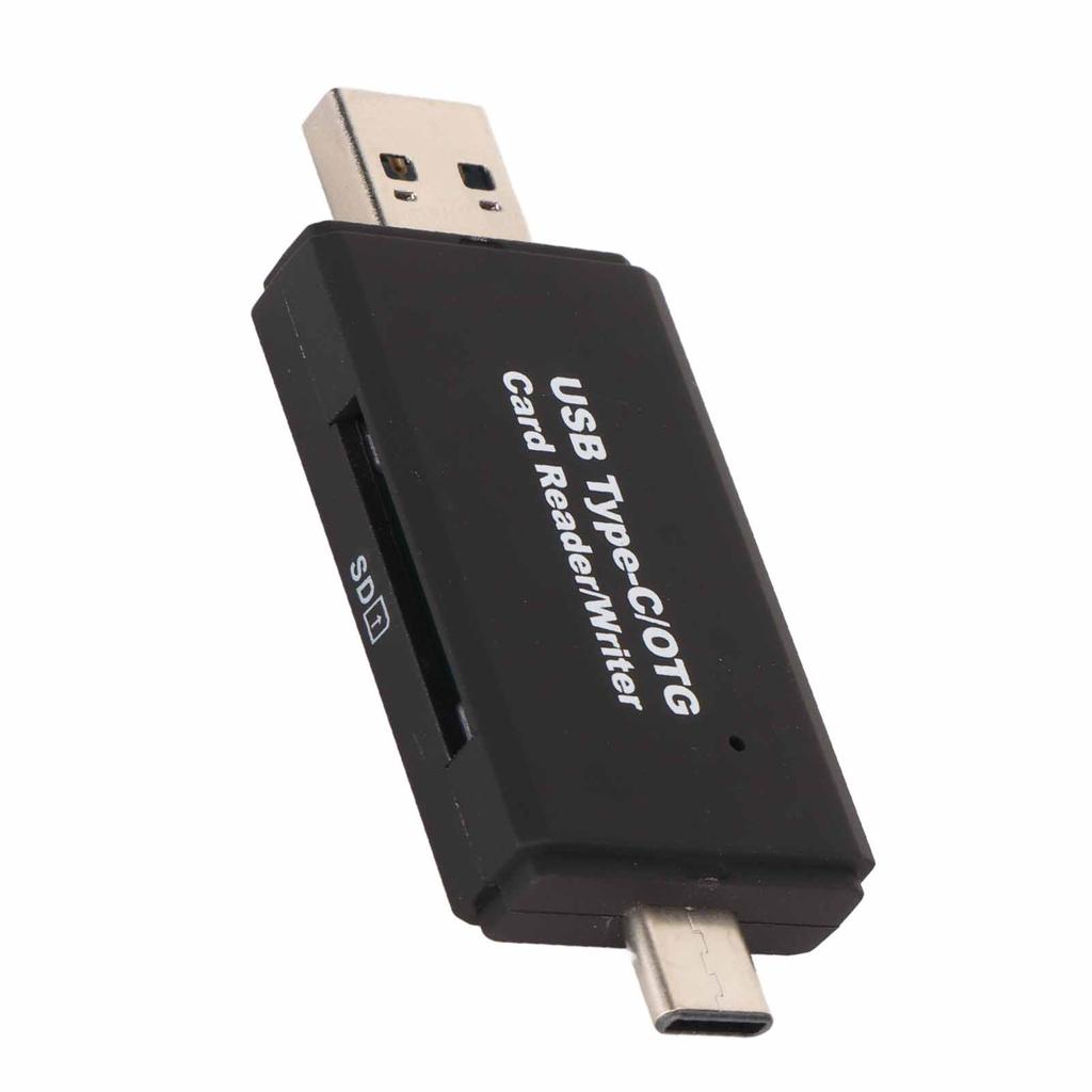USB C Memory Card Reader Professional Plug and Play OTG USB 3.0 Storage Card Reader Writer for Computer Cell Phone
