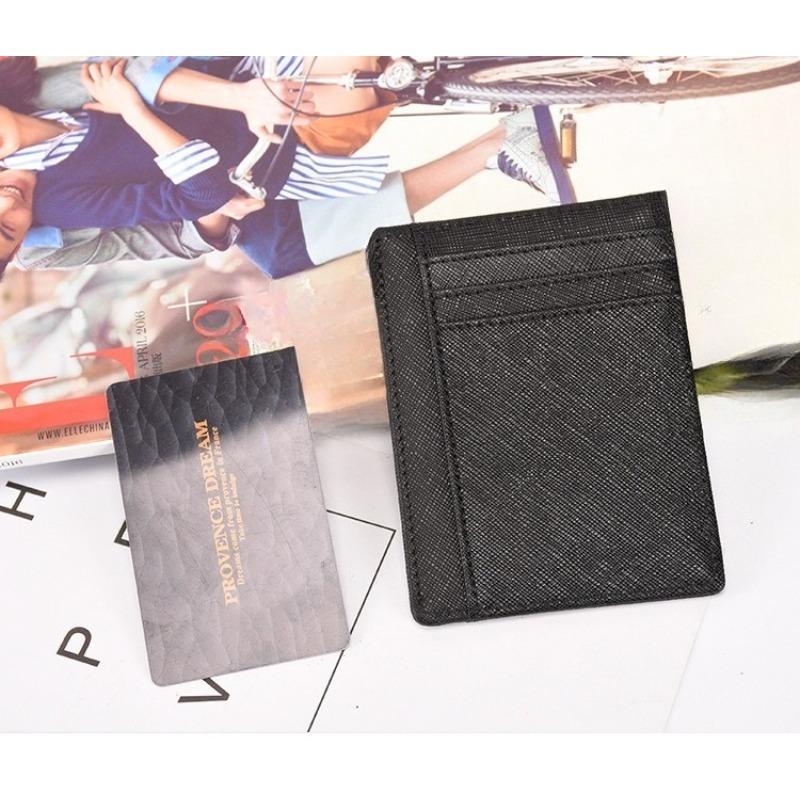 Kartenhalter Anti-Diebstahl RFID Kleine Kartentasche Damen Herren Karten Multi-Karten Kartenhalter Ausweis