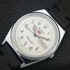 JAPAN VINTAGE REFURBISHED SEIKO 5 AUTOMATIC 6309A MENS WHITE WATCH a442579-1