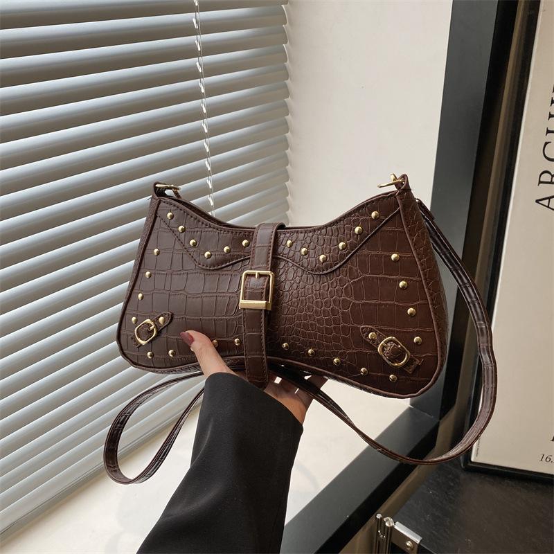 Retro Trend Women's Bag Summer New Fashion Simple Casual Shoulder Bag Versatile Messenger Bag Women's Bag