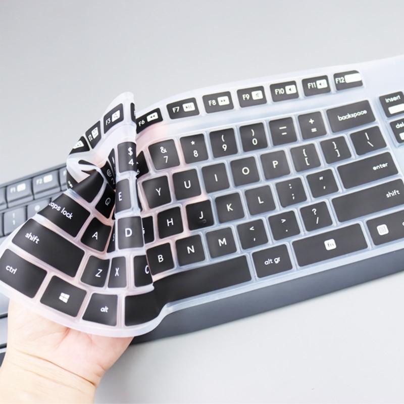 Silicone Keyboards Protectors Cover for K235 K375 MK235 MK315 Laptop Dust and Spill Resistant Transparents Film