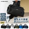 PYKES PEAK Boston Bag Golf Bag Large Capacity 30L 45L [Shoes in Pocket SM 2 Sizes 6 Colors] Gym Golf Outdoor Sports Travel Business Duffel Bag (M