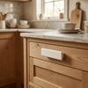 Single-Hole Wardrobe Door Handle Solid Wood Cabinet Door Drawer Handle  Household Furniture