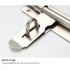 Thickened Stainless Steel Door Bolt Latch Security Door Bolt Latch Buckle Window Safety Lock Large Latch Home Decoration