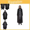 Unisex Halloween Wizard Robe And Dark Vampire Outfit Ideal For Couples Costume Parties