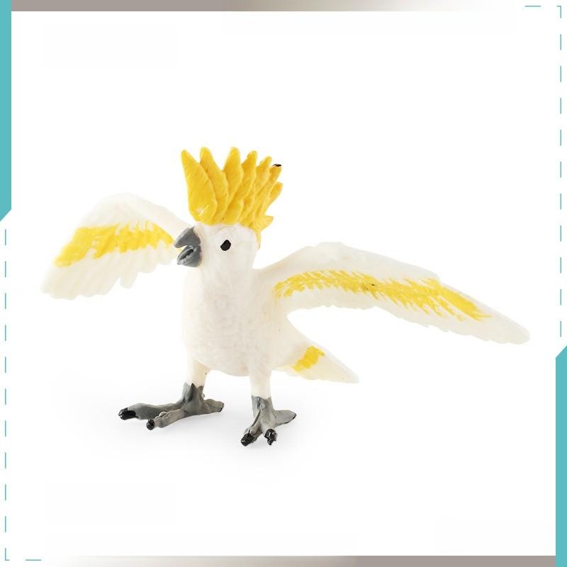 Parrot Figurine Pvc Educational Toy For Children Classroom And Home Use