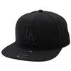 SURE SHOT 47BRAND CAPTAIN 47BRAND Baseball MLB LA Curved Authentic B-SRS12WBP-BKCDODGERS BLACK Cap, Dodgers, Brim,
