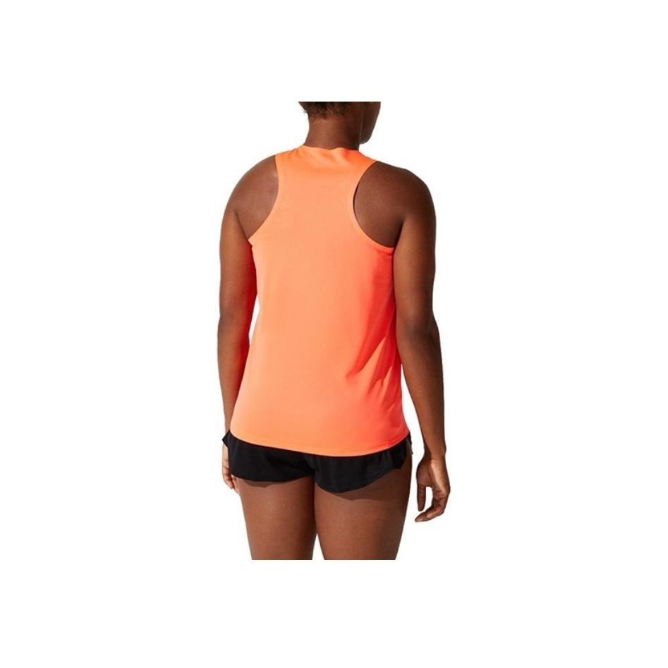 Asics Gradient Breathable Comfortable Fitness Sleeveless Tank Top Women Tops Orange 2092A269-705