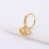 Pendant Nose Ring Nose Clip Perforated Piercing Nose Clip Exquisite Diamond Premium Nose Ring Nose Ornament