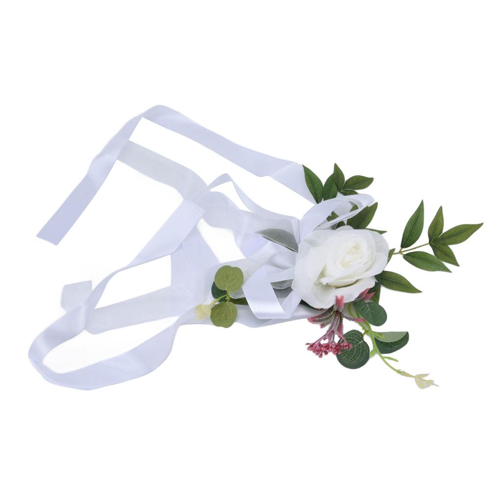 Wedding Chair Flower Nordic Style Simulation Wedding Chair Decoration for Photography Props Birthday Party Decor