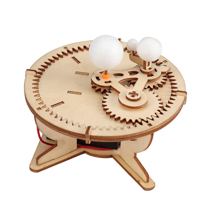 DIY Three-Sphere Orrery: Sun, Moon, Earth Science Kit for Kids