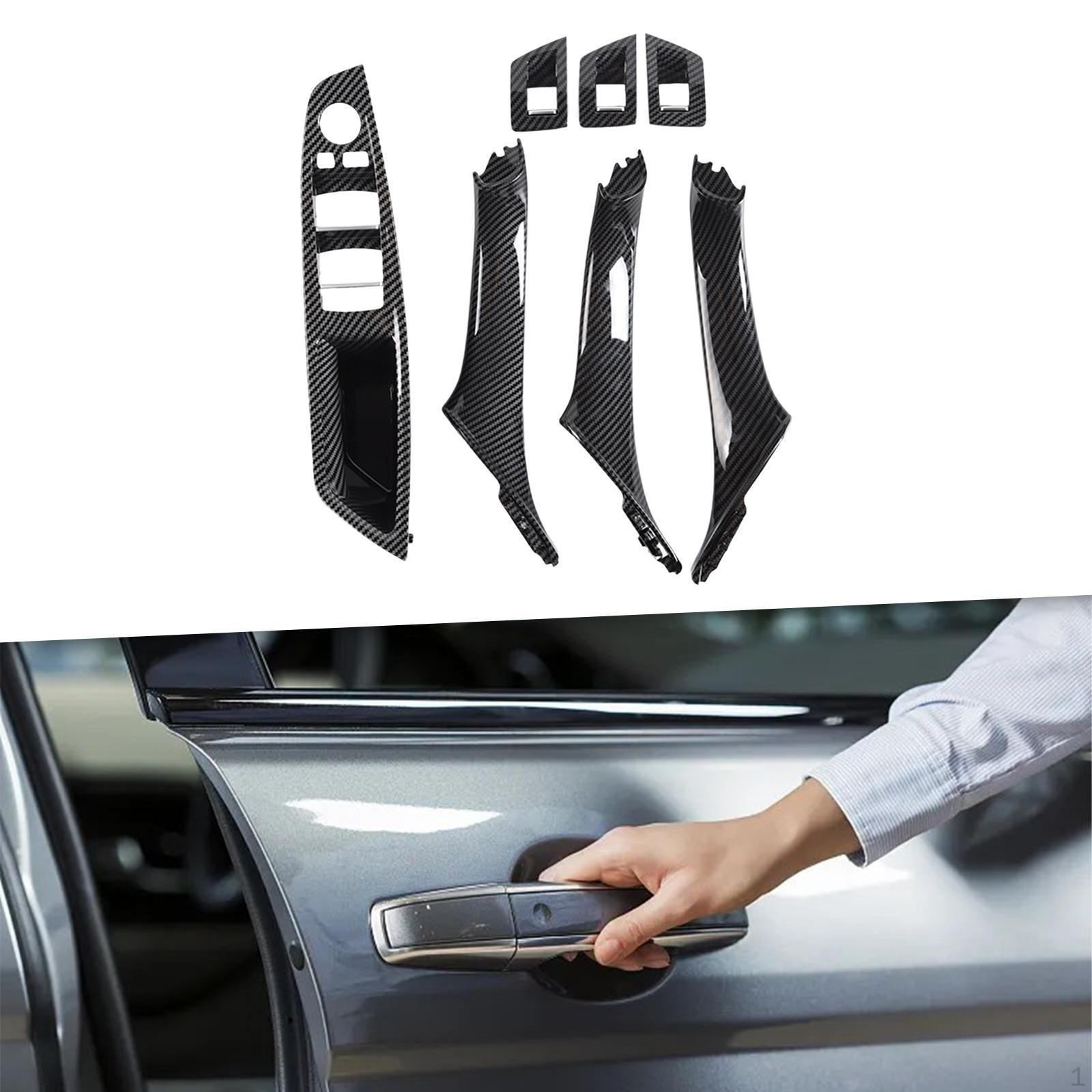 

Аксессуары для автомобильных дверных ручек Заменяемые детали Прочные Эргономичные Простые в установке Совместимые Carbon Fiber