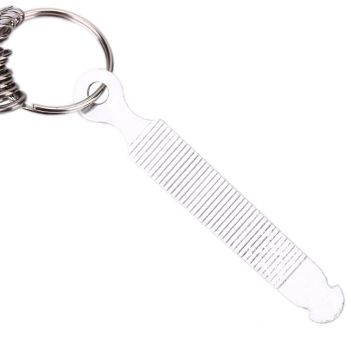 Alomejor Guitar Bone Nut and Saddle Set with Nut File and Sandpaper, Guitar Repair Kit for Improved Sound Quality, Stringed Instrument Parts, and Main