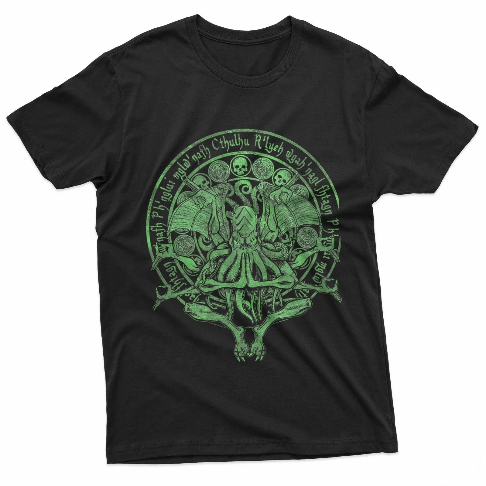 

The Idol Sick Green Variant Cthulhu God Art T-Shirt 4XL